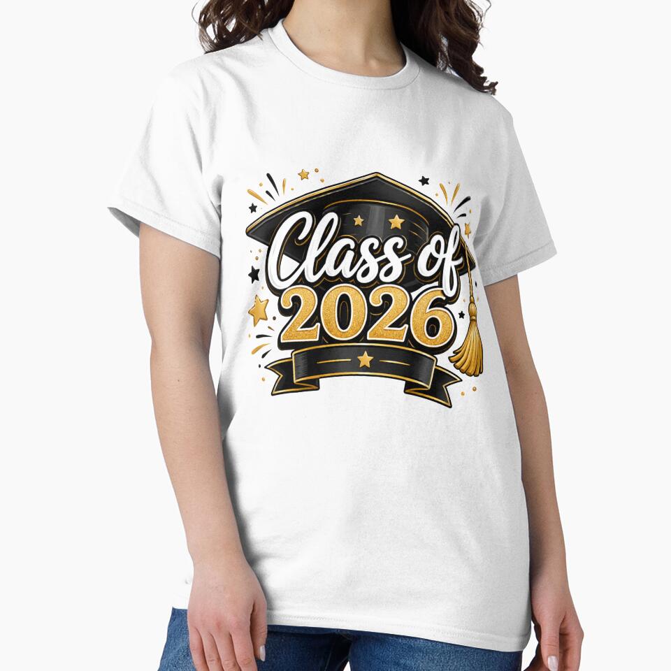 Class of 2026 Graduation Shirt | Senior Year 2026 | Graduate T-Shirt by MotivatEd Learners