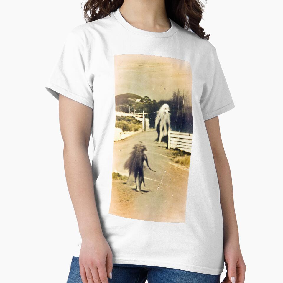 A vintage photo of a skinwalker by kiertwice