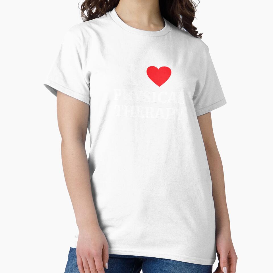 I Love Physical Therapy Heart by Vanover Designs