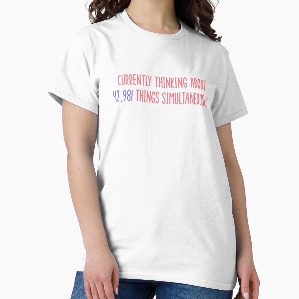 Overthinking | Overthinker | Brain Tabs | Corporate Life by PrintEveryday