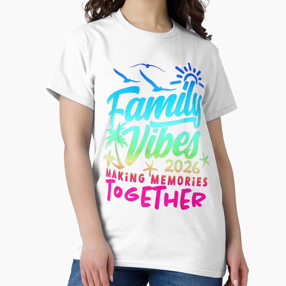 Family Vibes 2026 - Beach Vacation Memories by Creative Spark