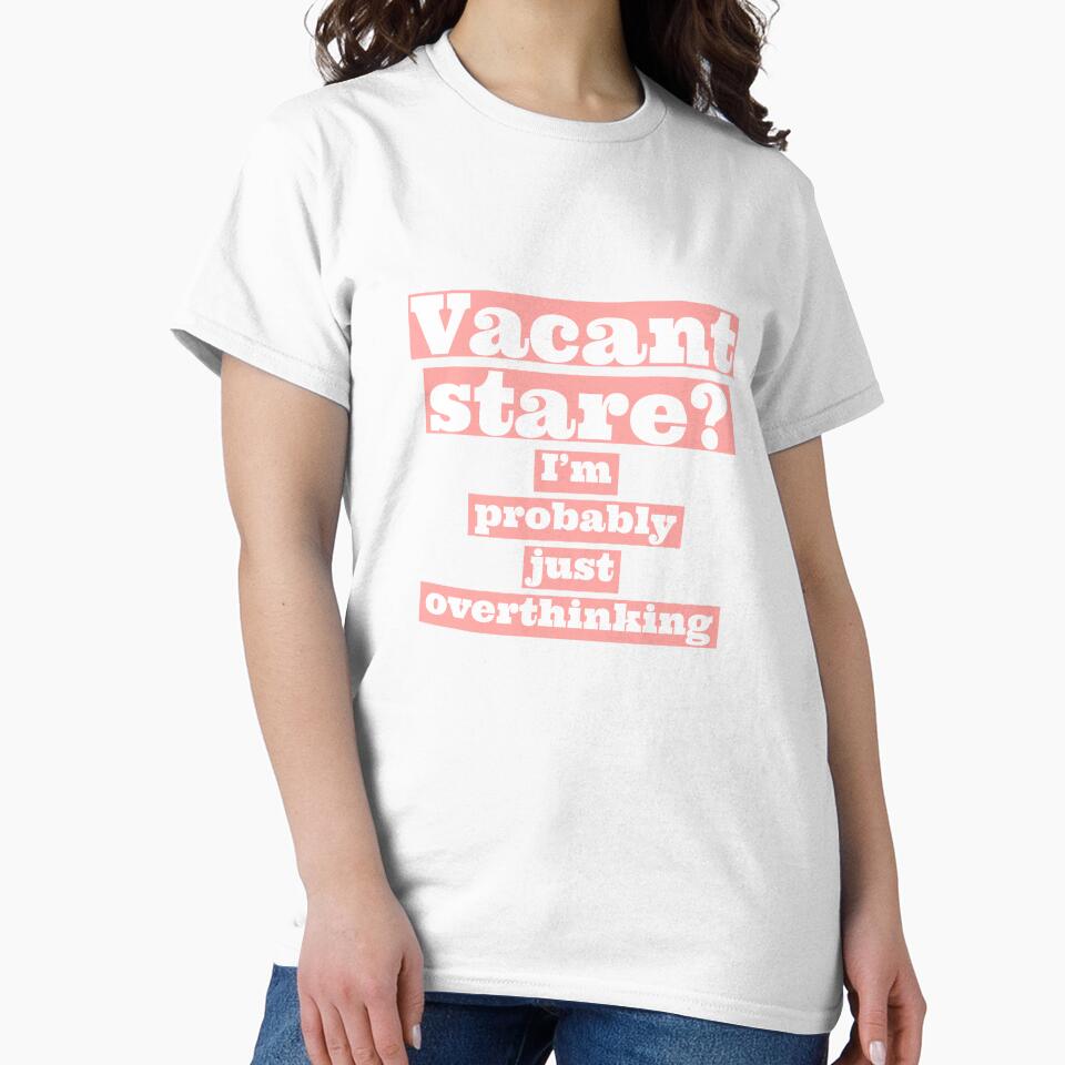 I'm probably just overthinking. (Pink and white) by Thought2reality
