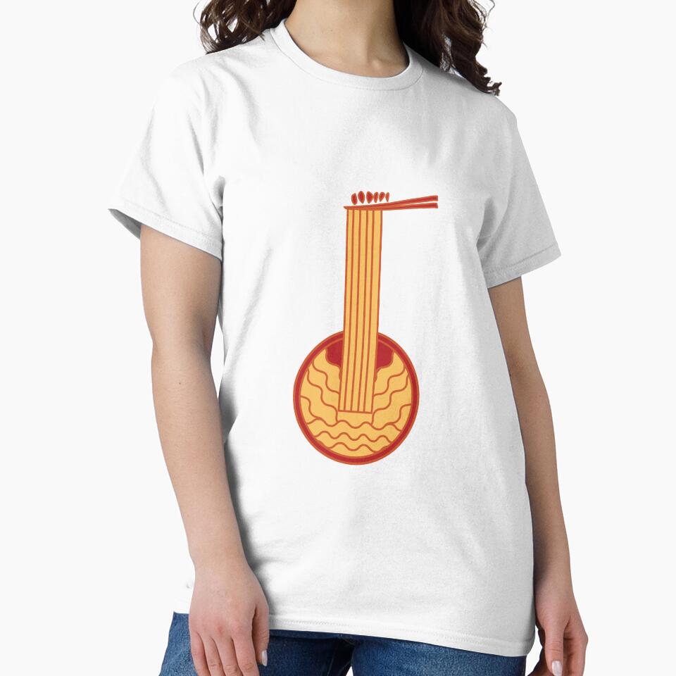 Hot Spicy Noodles Guitar Asian Japanese Ramen by Bronby