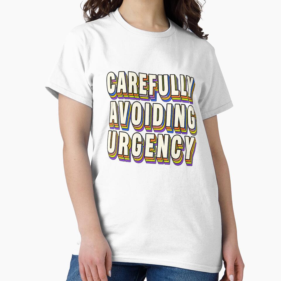 Carefully Avoiding Urgency by aihrgdesign