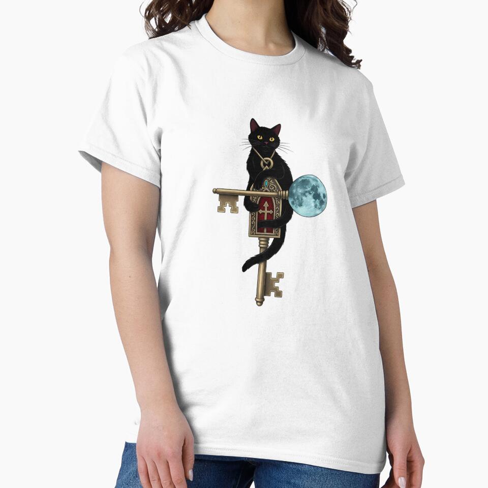 Black Cat Chapel Key by IllumeInk