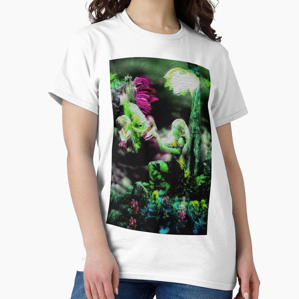 Dark Fairy Glitch Aesthetic-Green by BioDigital-Jazz