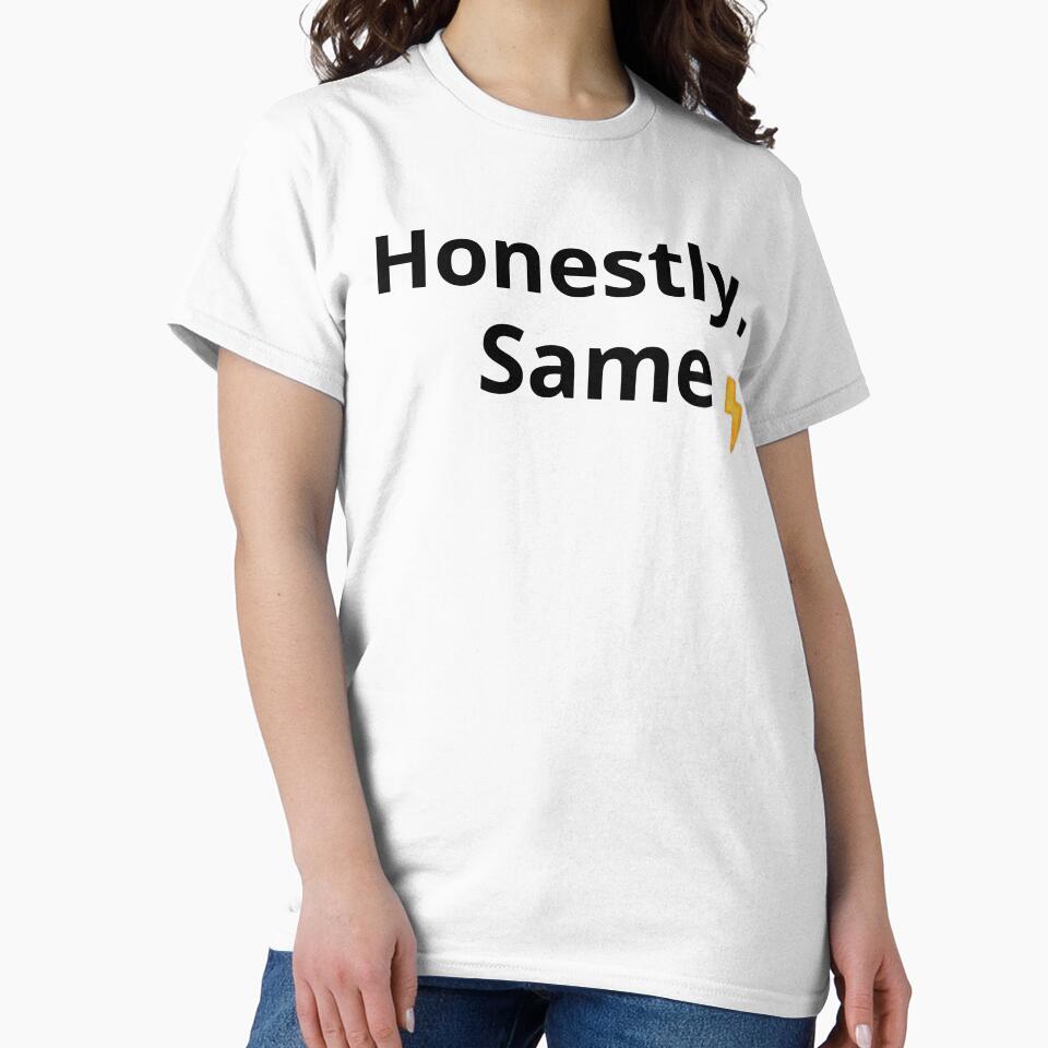 Honestly, Same. | Minimalist Aesthetic Mug (2026 Edition) by MojNetSerwis WWK