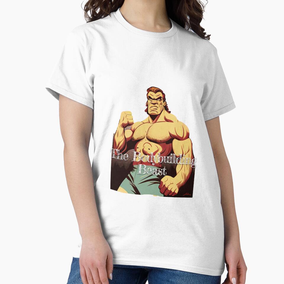 The Bodybuilding BeastDesignBodybuilding Fitness Gym Workout Exercise Merch Print Design by tengamerx