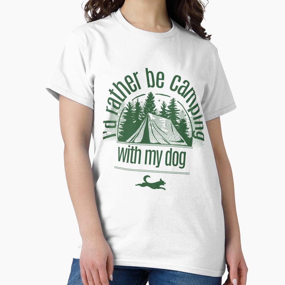 I’d rather be camping with my dog by BlackSheepC