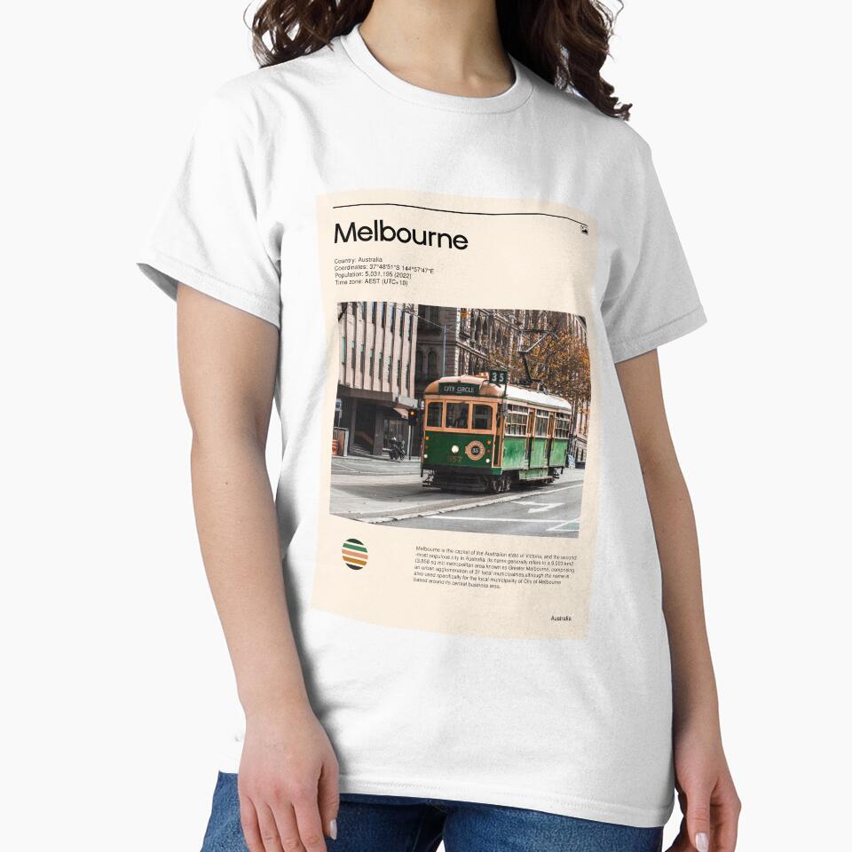 Visit Melbourne, Australia (Travel poster) by RabbitK