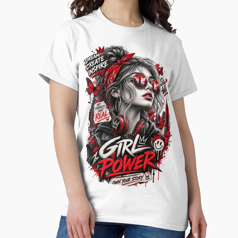 Never Give Up – Motivational Streetwear Graphic | Wolf Mountain Adventure Art, Cyber Graffiti & Hustle Design by zdzdesigner