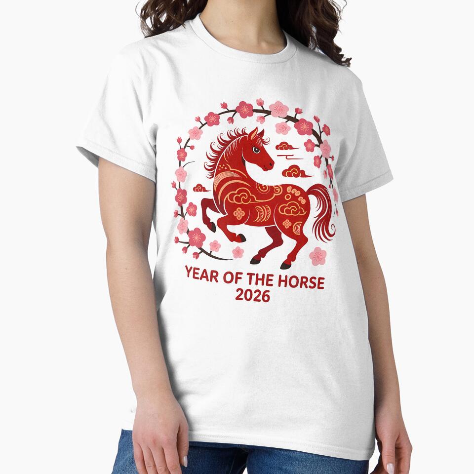 Chinese New Year Of The Horse 2026 Vietnamese Lunar by DanielleTonia