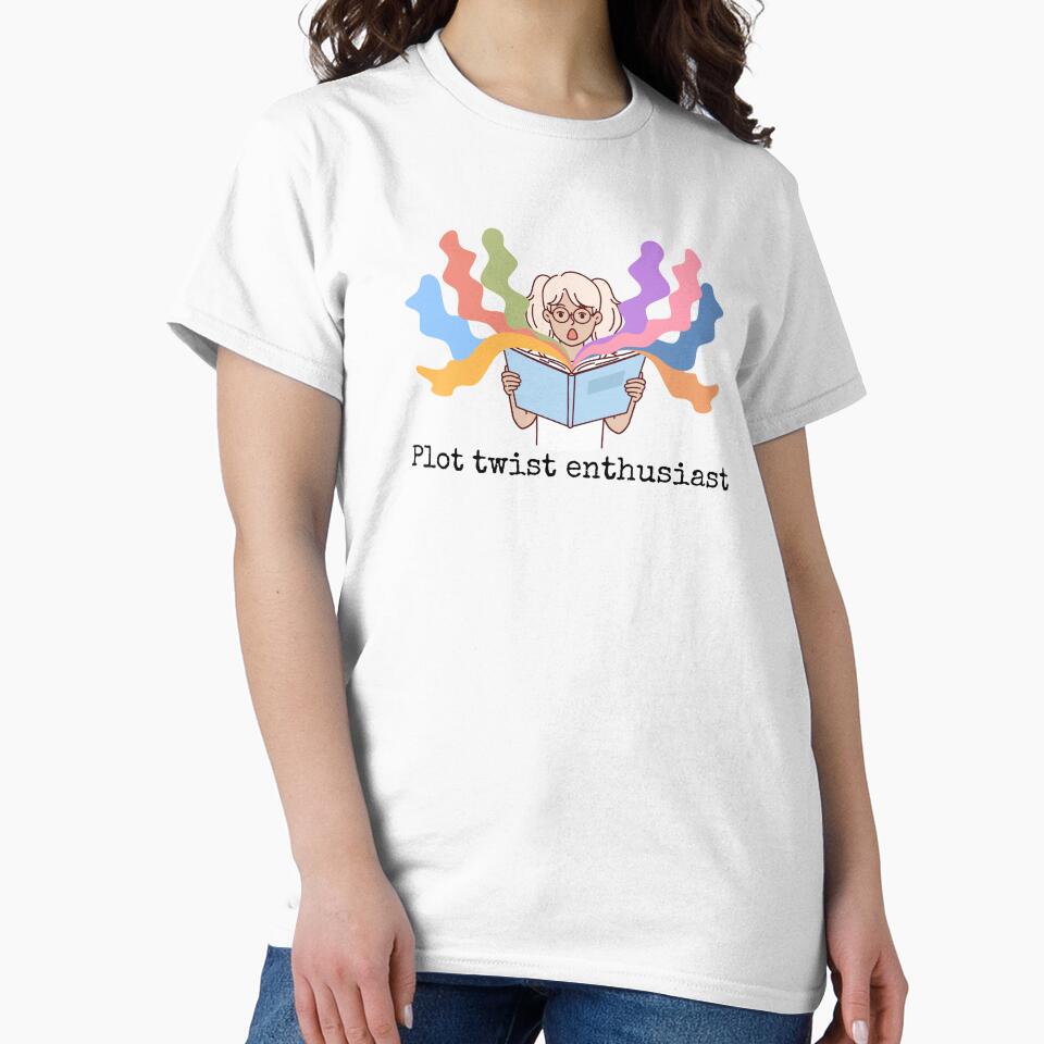"Plot Twist Enthusiast" Book Lover by holaitssher