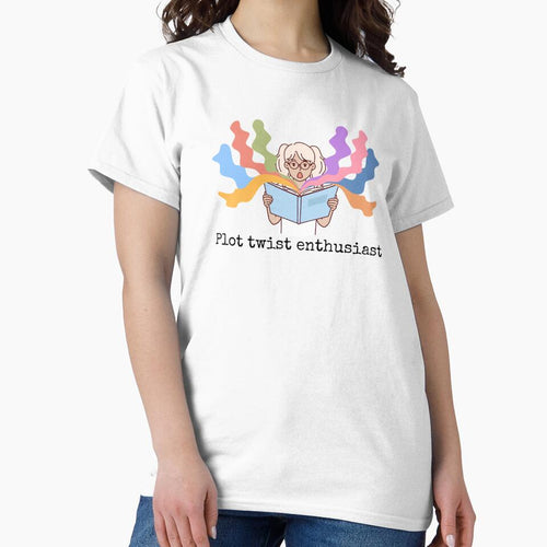 "Plot Twist Enthusiast" Book Lover by holaitssher