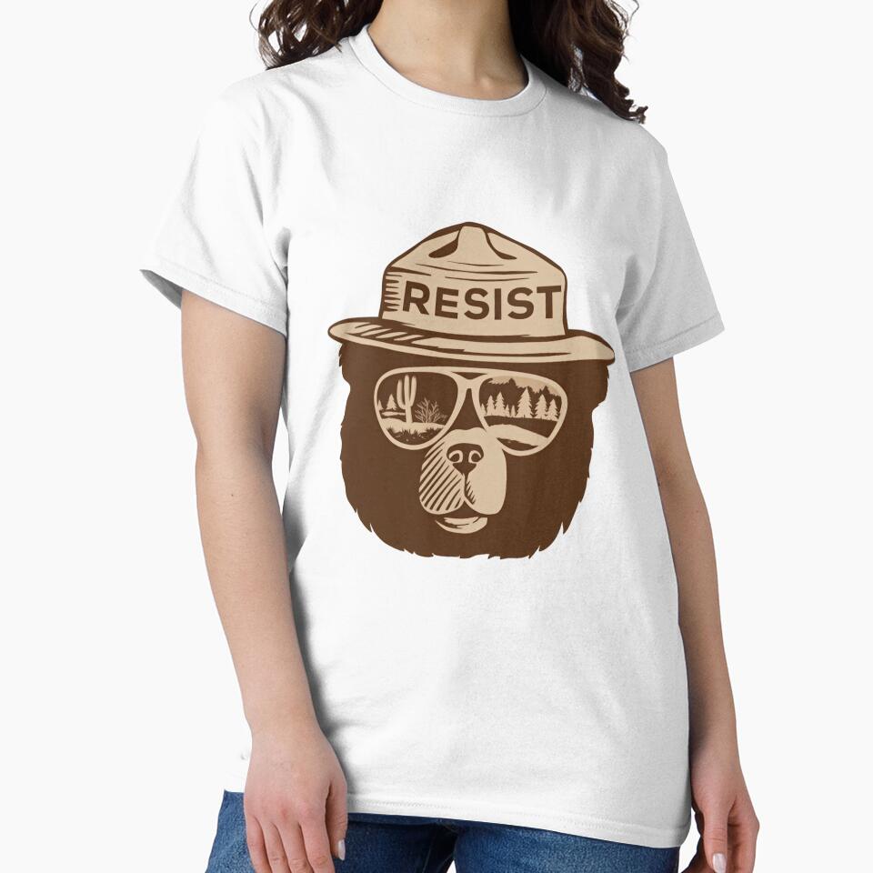 Bear Resist Protect Our National Parks - Save the environment public lands wild ground by HumansStuck12