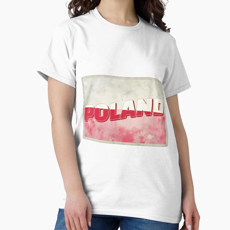 Poland Vintage style retro souvenir by DeveloperProp0