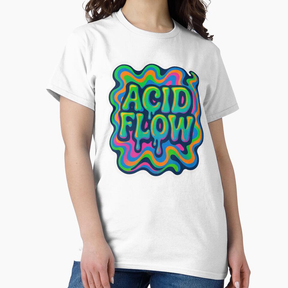 Acid Flow – Psychedelic Acid Rave Design by |TRSSHOP|