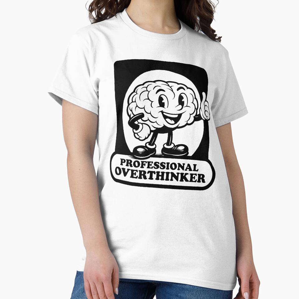 Professional Overthinker (Black) by La Estética