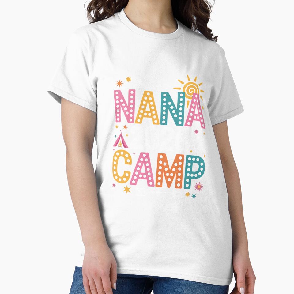 Nana Camp 2026 Family Vacation Summer Camping Crew Kids by grounabslaninal