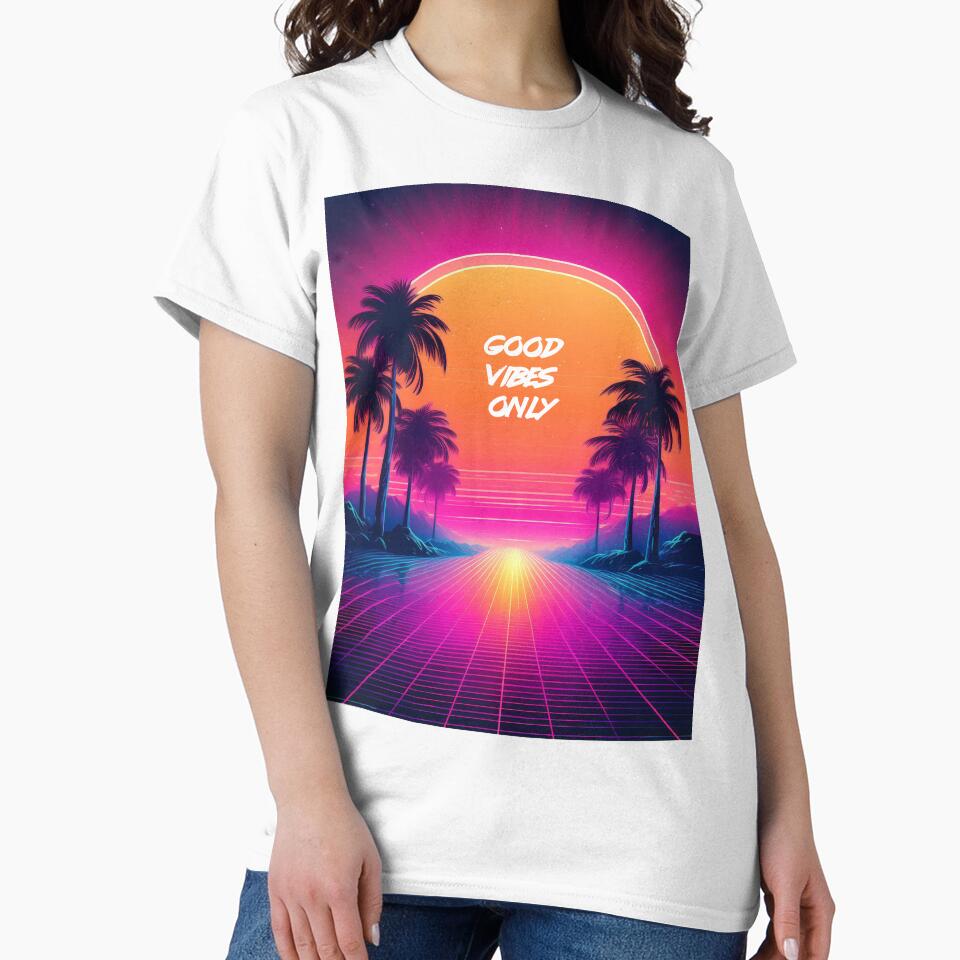 Good Vibes Only - Neon Sunset by Turnbull913