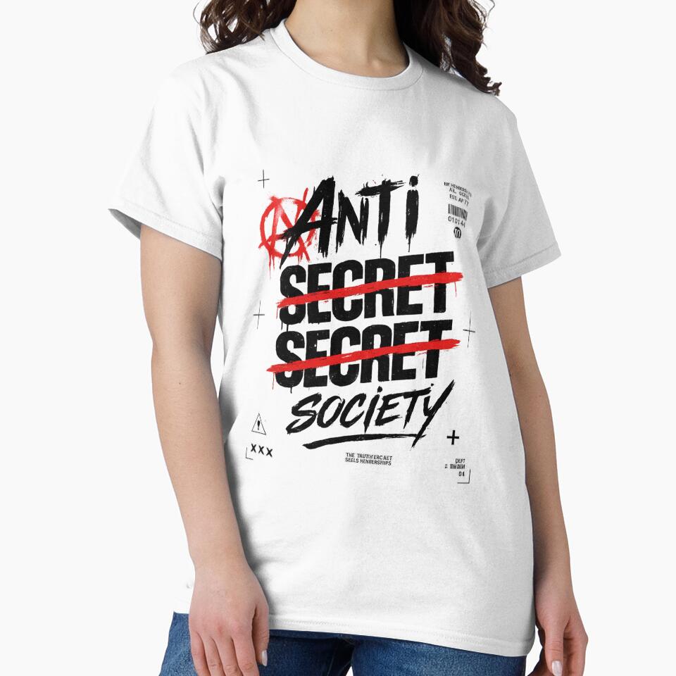 Silent Society Grunge Streetwear Graphic Tee | Dark Aesthetic Urban Fashion by Kdorsey2