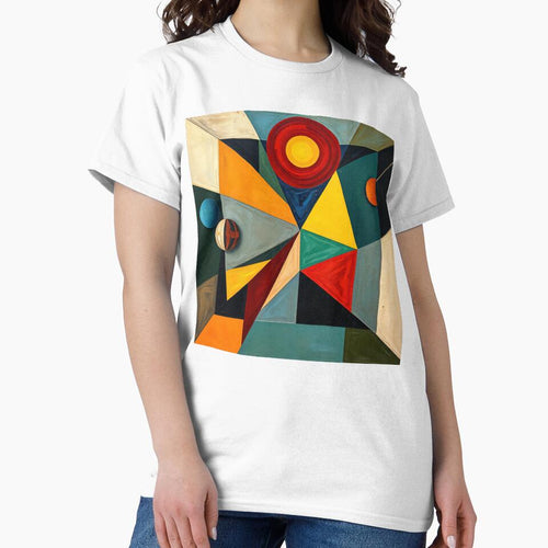 Abstract Cosmic Geometry - Modern Geometric Space Art by FoisonDesigns