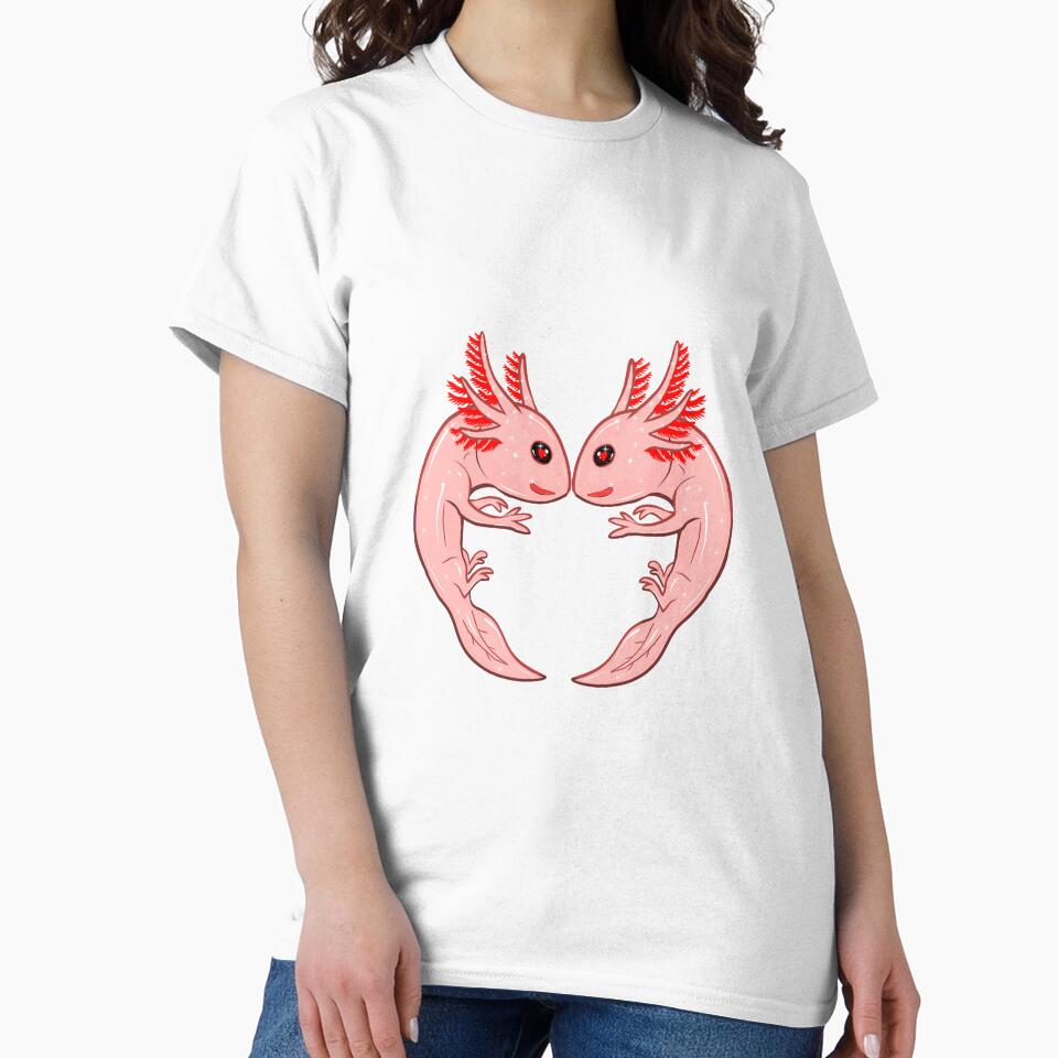 Axolotls in Love by SharpArtemis