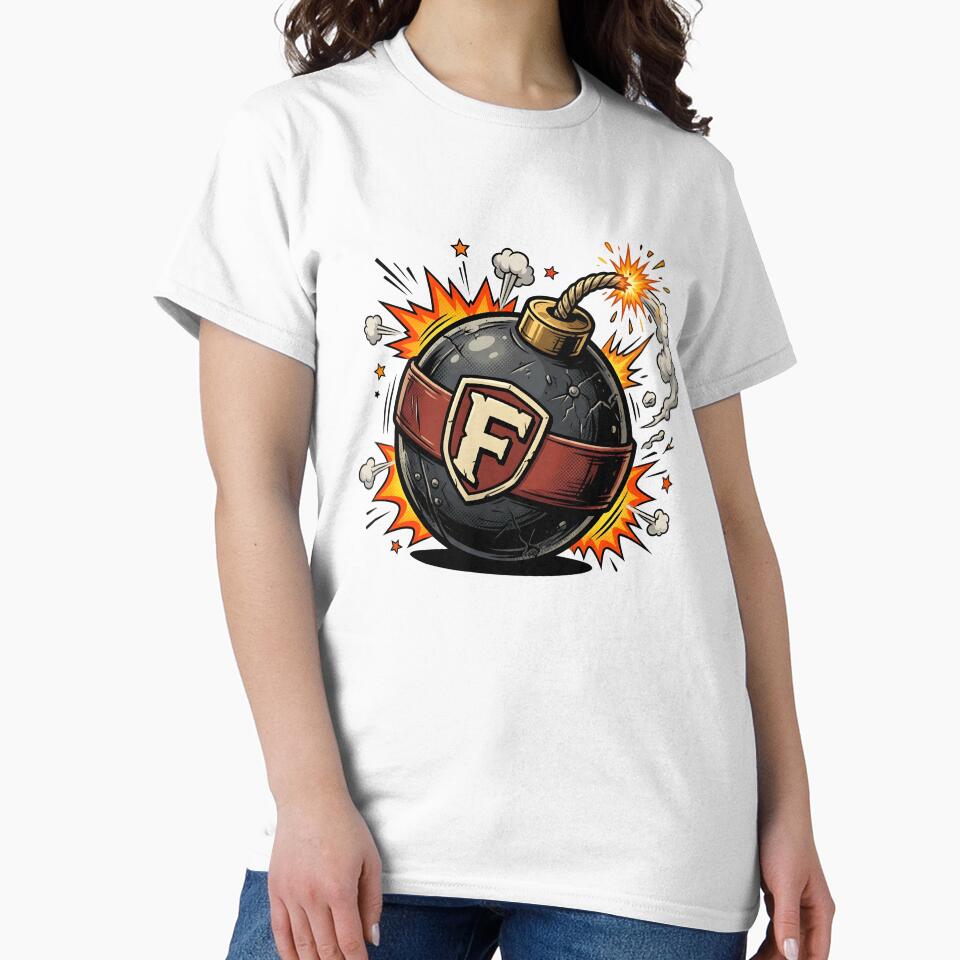 Funny F Bomb Graphic by Byte-shirt
