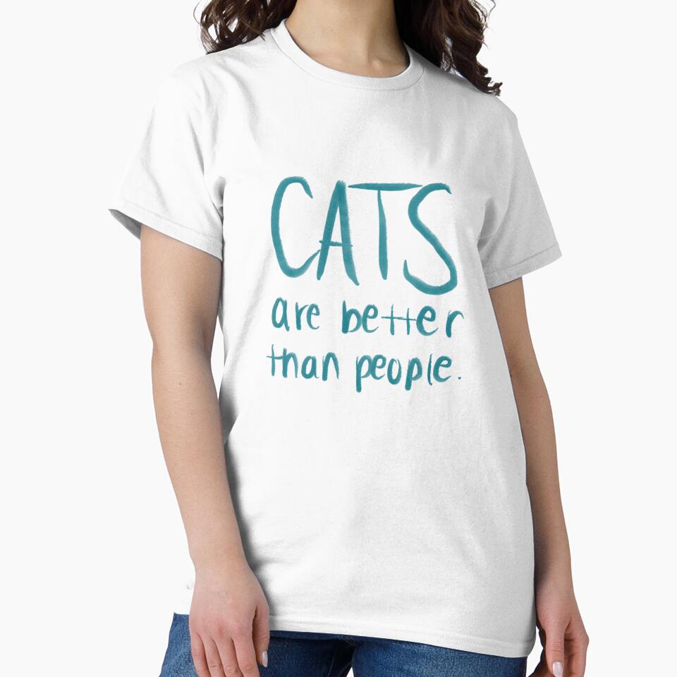 Cats are better than people by Kara’s Creations
