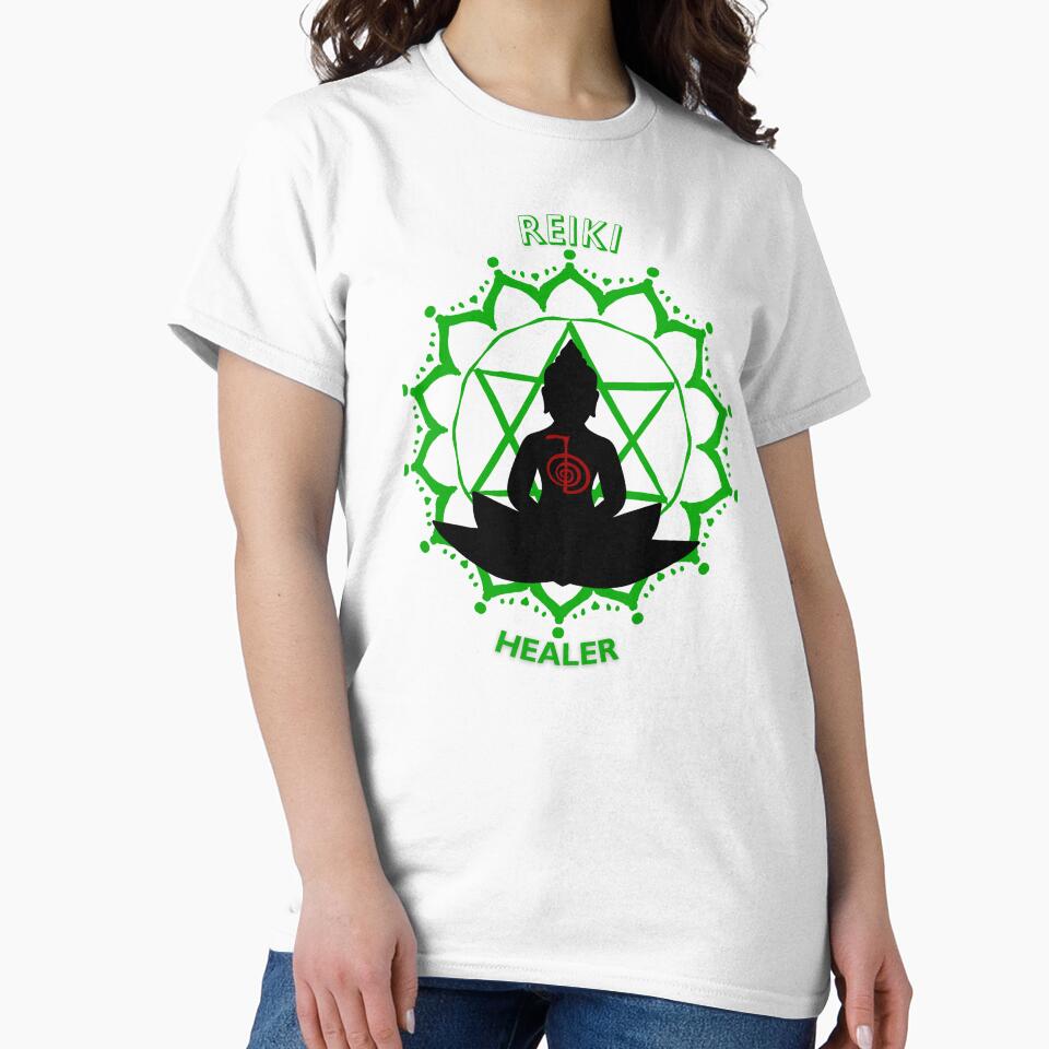 Receive a unique gift from Reiki Healer! Discover the healing power in our products by Shaman-T-shirt