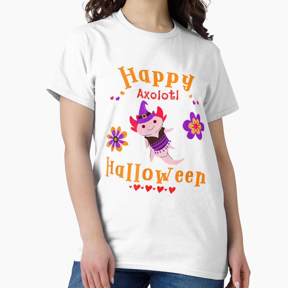 axolotl halloween happy halloween by Jaslyndizon