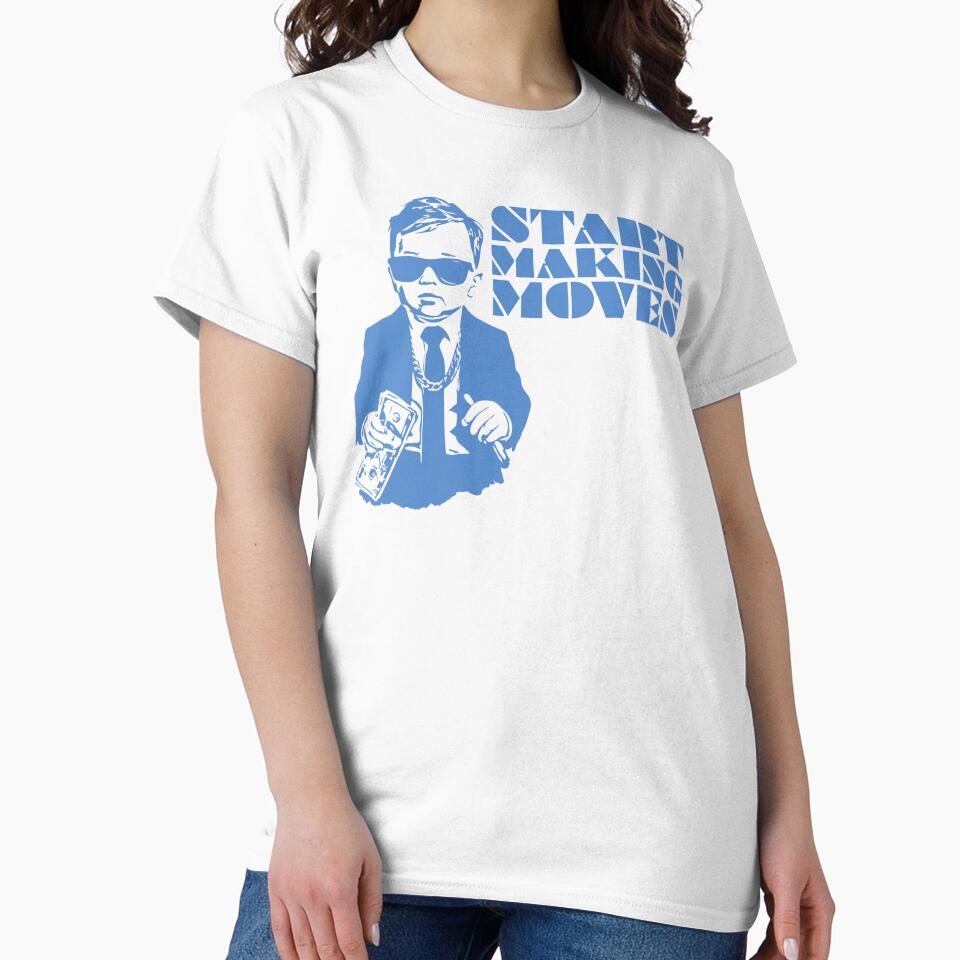 Start Making Moves Business Baby, Blue by UNK-Fatigues
