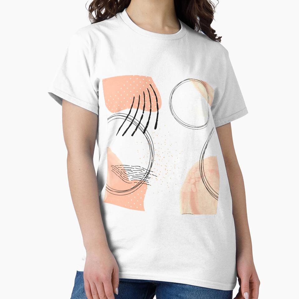 Neutral Tones Abstract Pattern by allexieee
