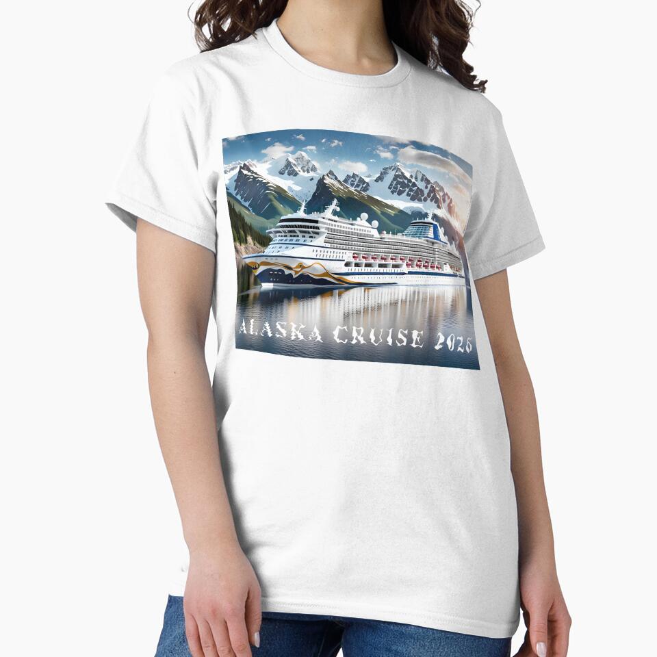 Majestic Alaska Cruise 2026 with Mountain Backdrop by StrasznyWilk