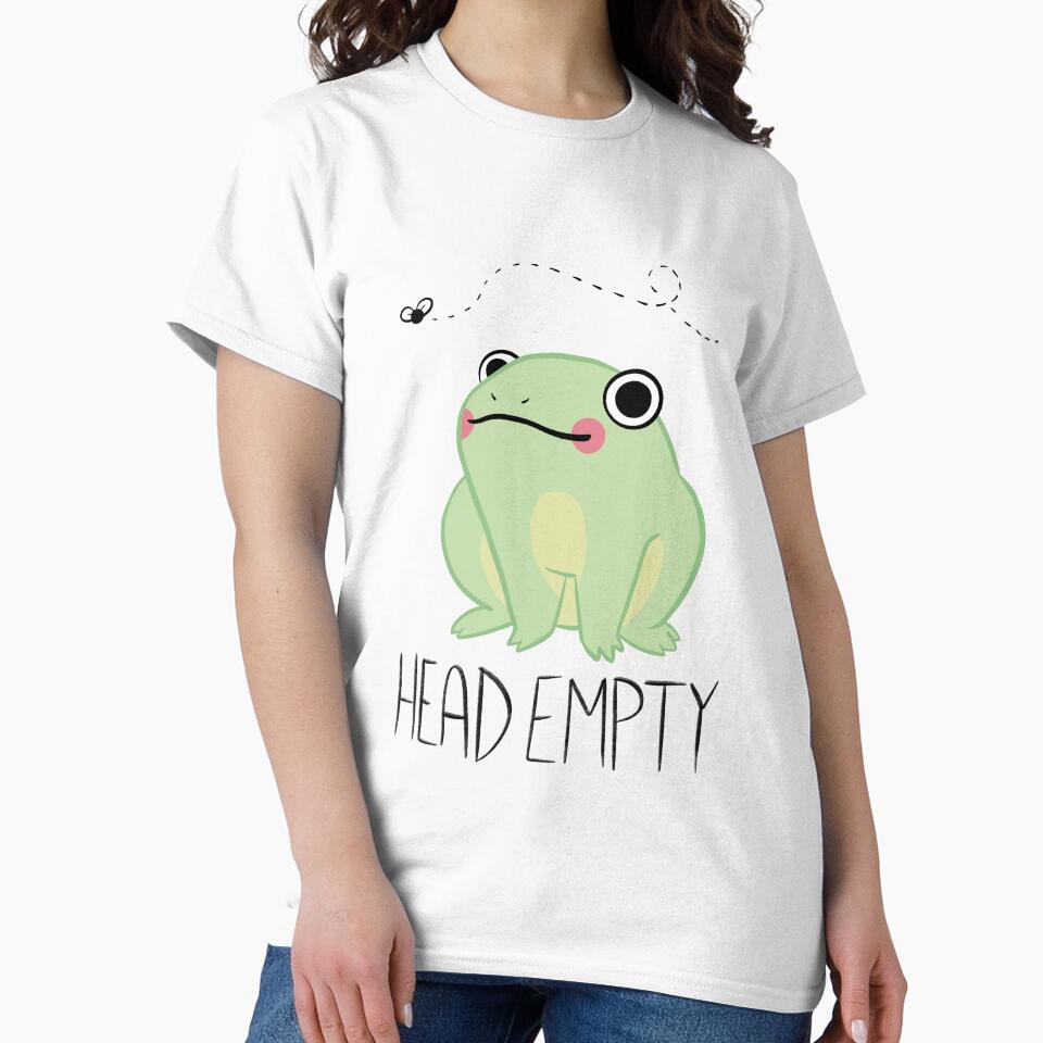 No Thoughts Frog by Ratt-teeth