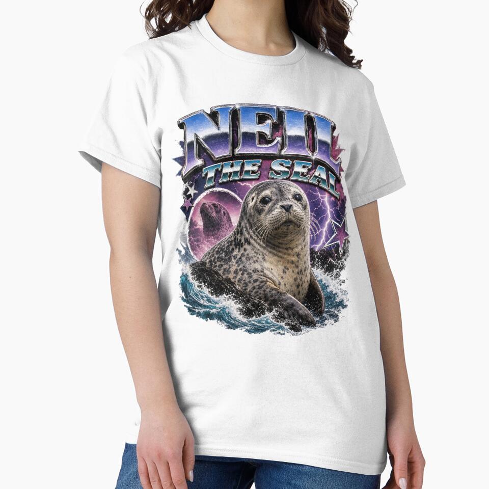 Neil The Seal by Belarte.shop