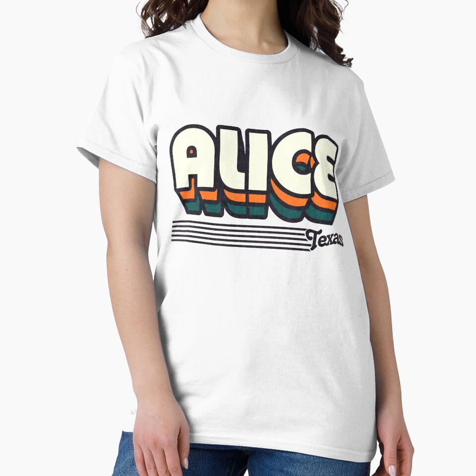 Alice, Texas | Retro Stripes by retroready