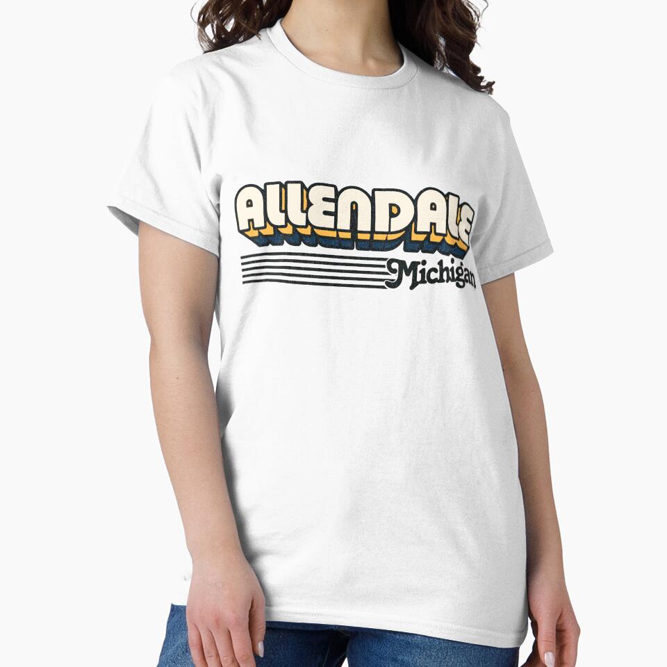 Allendale, Michigan | Retro Stripes by retroready
