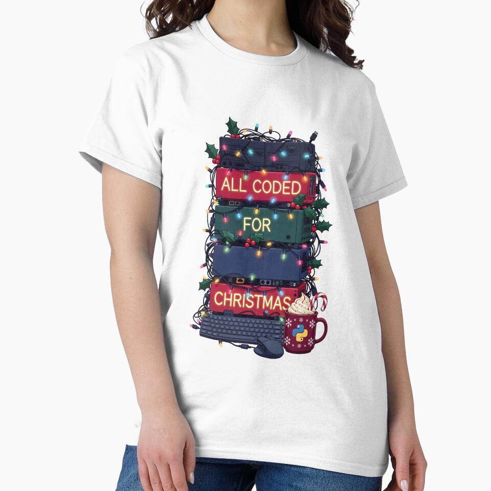 All Coded For Christmas Tech Humor by QuirkySpark