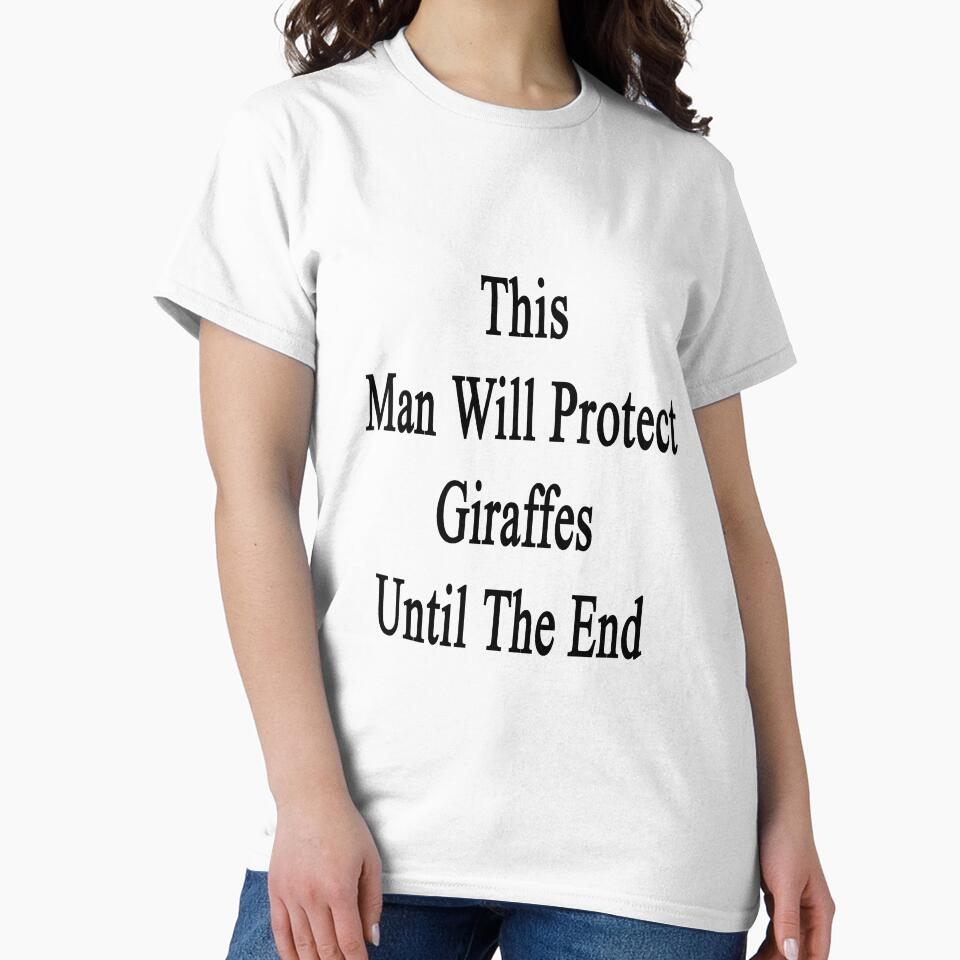 This Man Will Protect Giraffes Until The End by supernova23