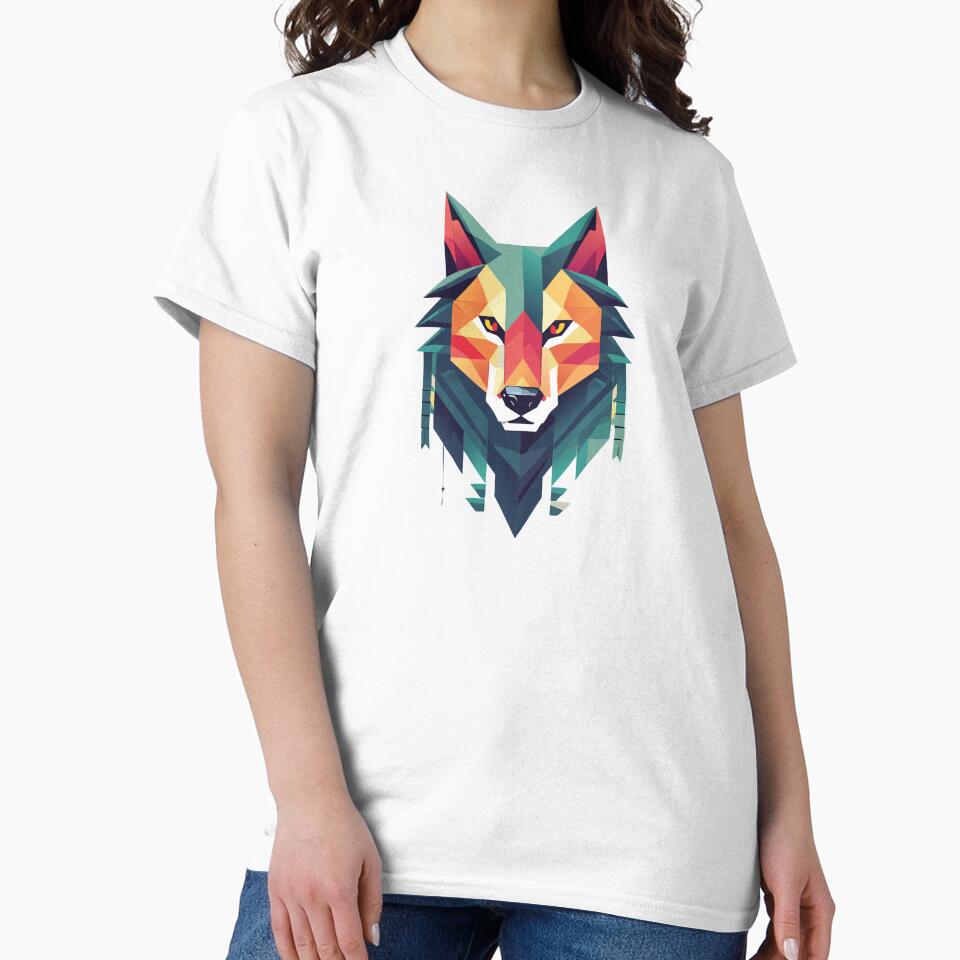 animal art wolf by PR7M