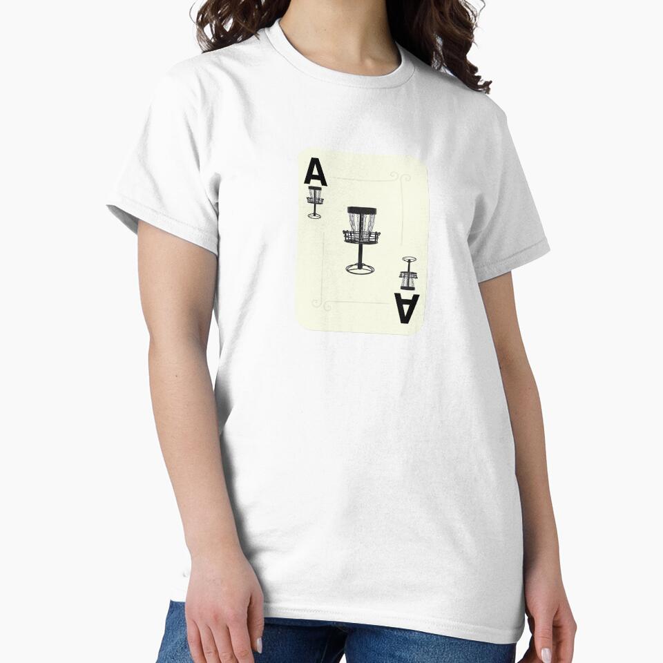 Disc Golf Ace Basket Poker Card by AlphaMoon