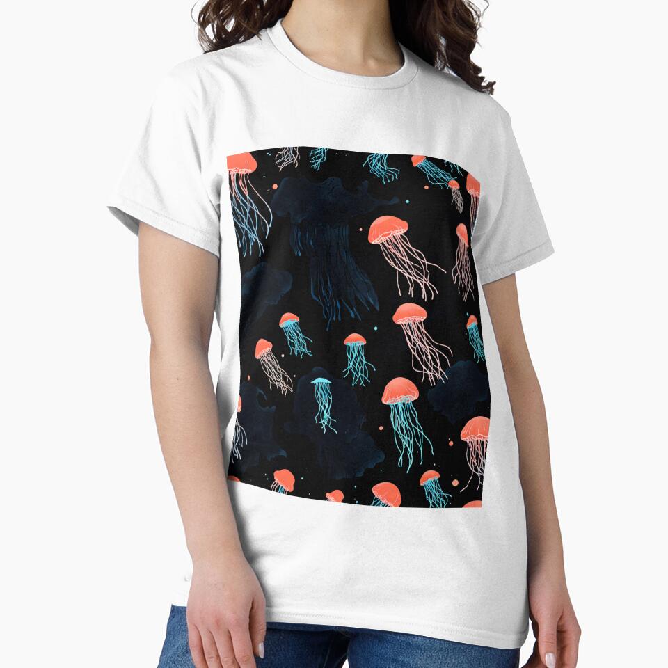 Jellyfish Dream: Deep Sea Wonder by Vibrantstroke
