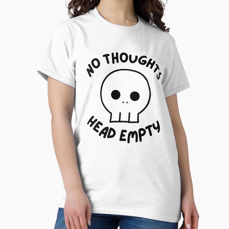 Skull - No Thoughts, Head Empty by casch96