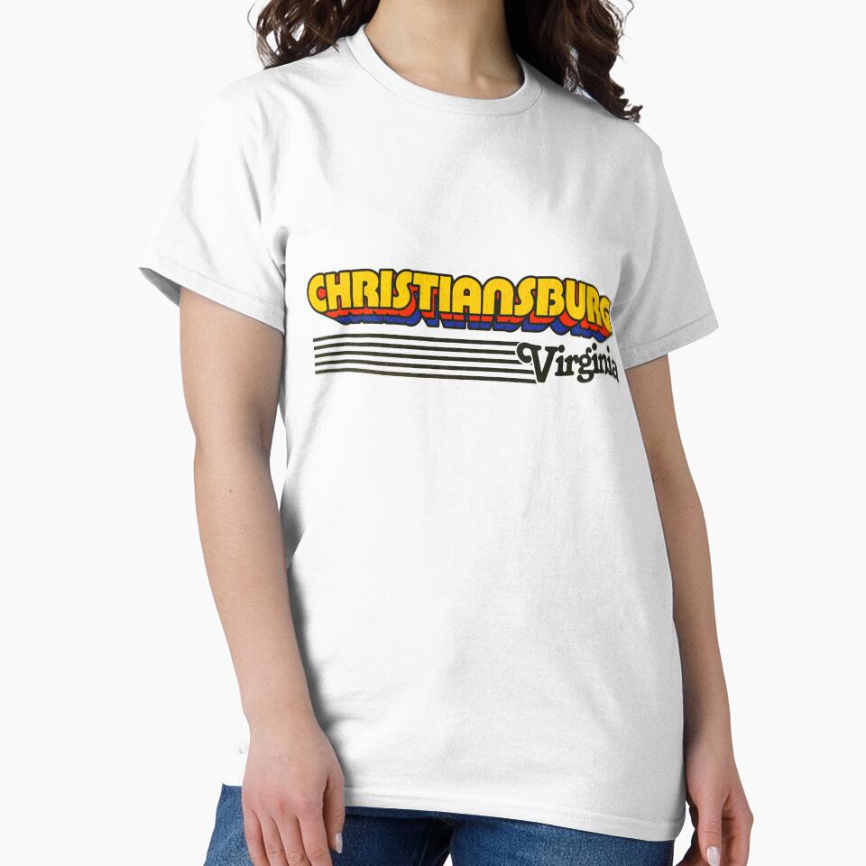 Christiansburg, Virginia | Retro Stripes by retroready