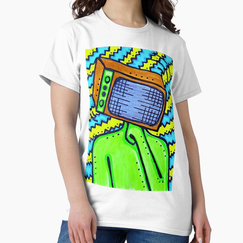 TV Head Thoughts by Karlaslittleart