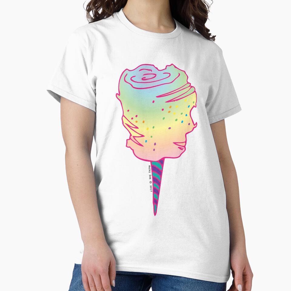 Rainbow Cotton Candy by HaleySez