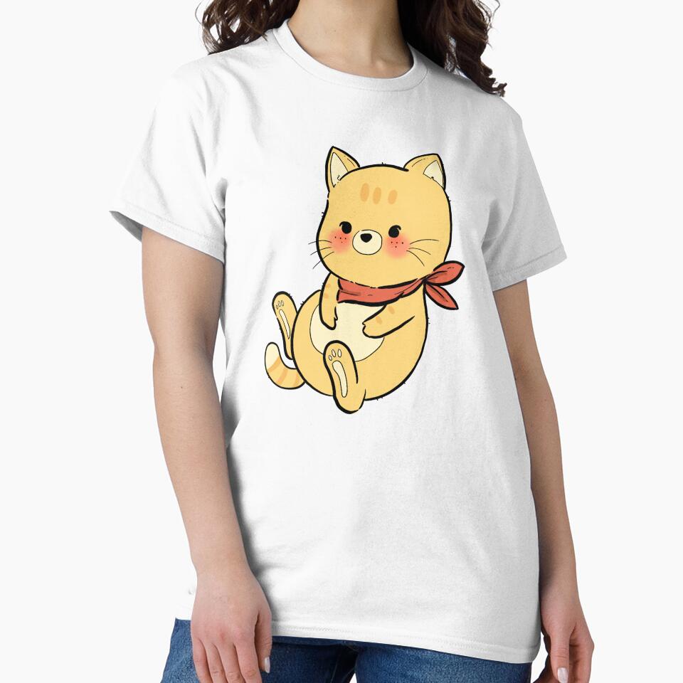 orange cat by nutpatchara