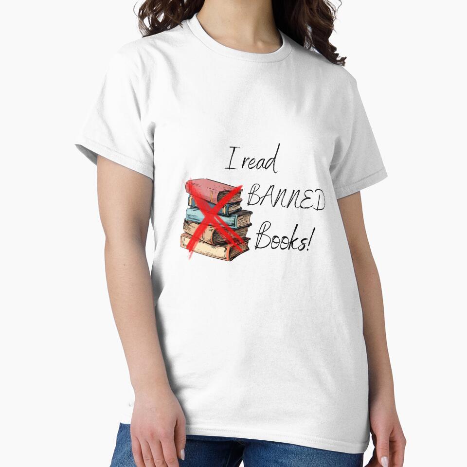 I Read Banned Books, Reader, Bookworm ,Book lover by Sukis-shop