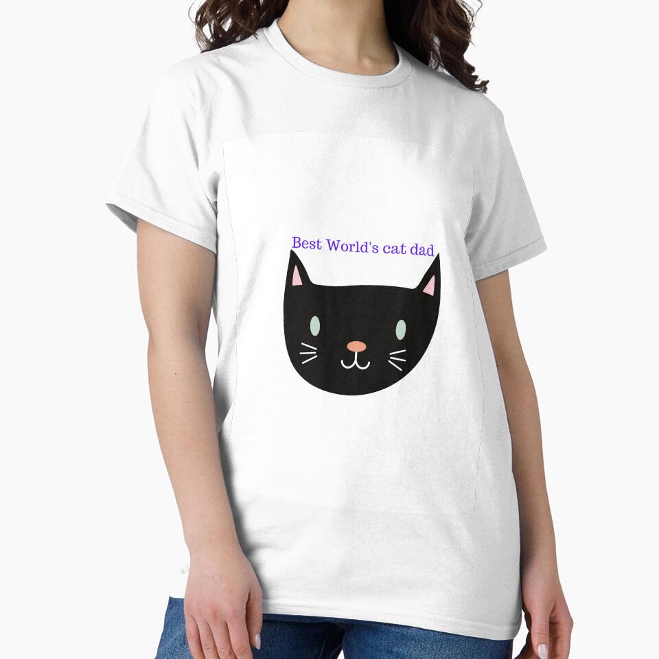 Best World's cat dad by Puppy Paws